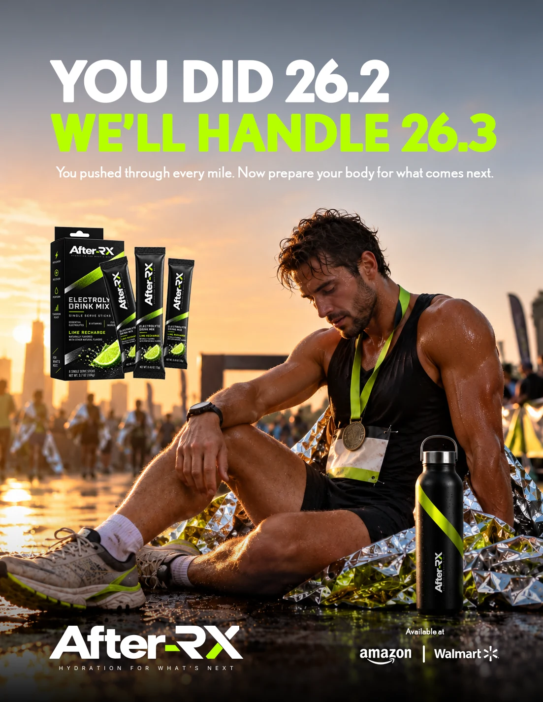 After-RX — Marathon recovery campaign