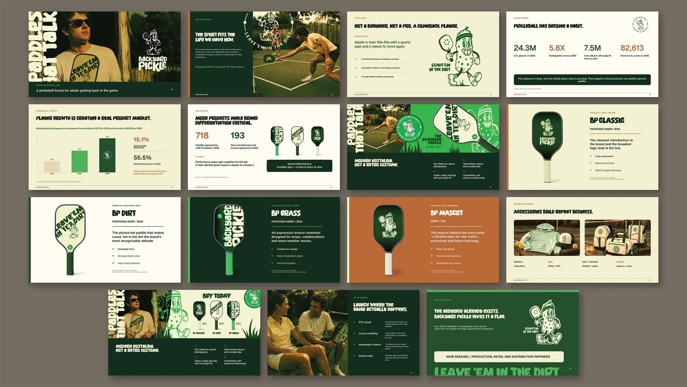 Backyard Pickle — Complete brand system