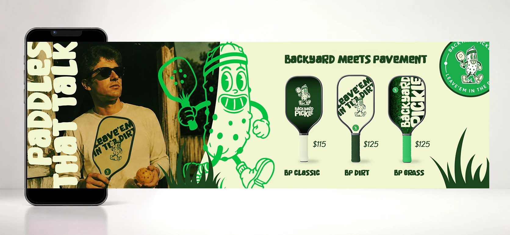 Backyard Pickle — Social campaign / 01