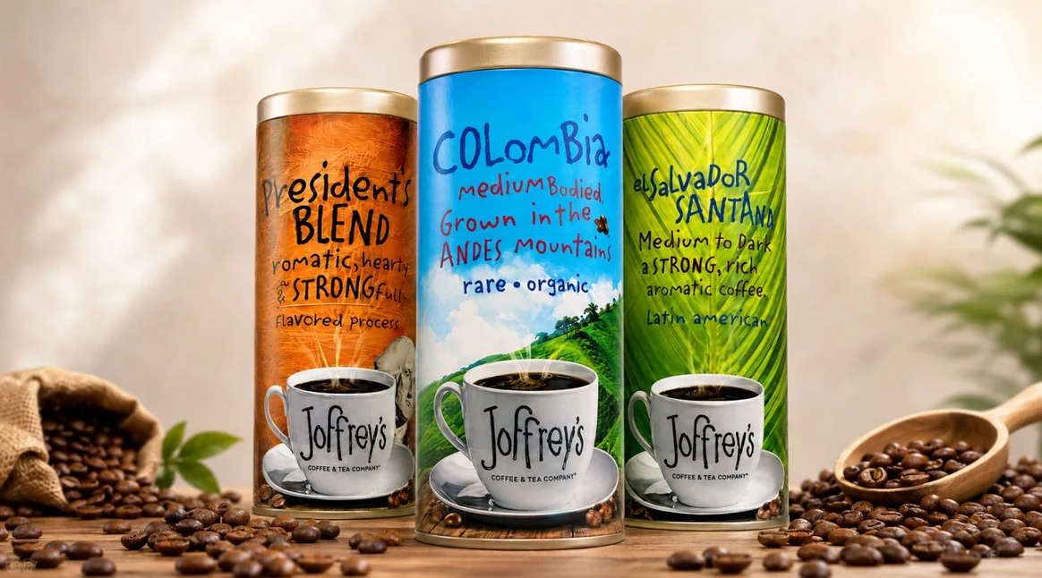 Joffrey’s — Packaging / Coffee culture