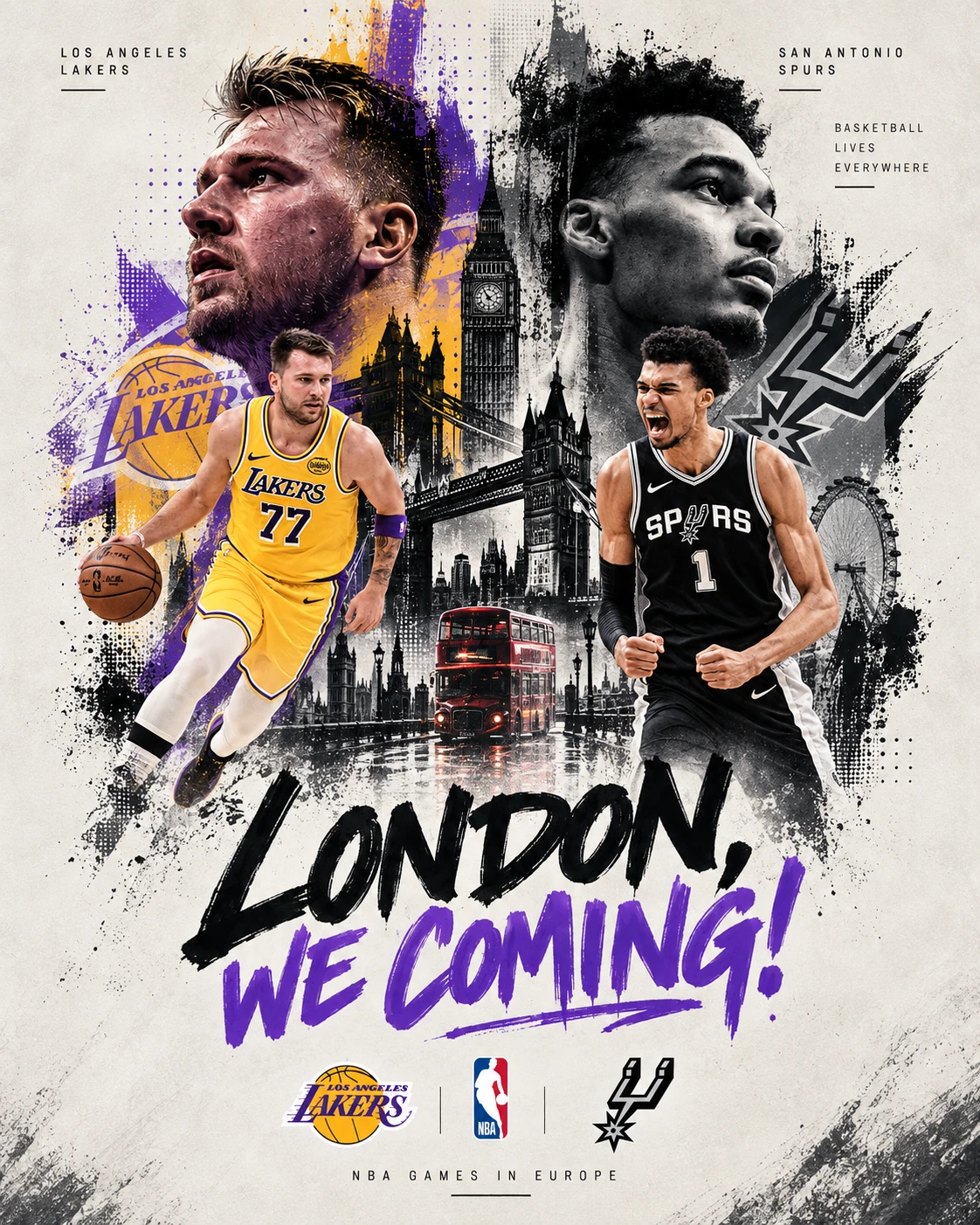 London, We Coming! — Portrait campaign