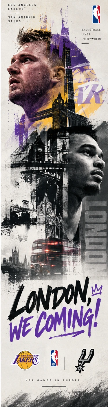 London, We Coming! — Vertical campaign