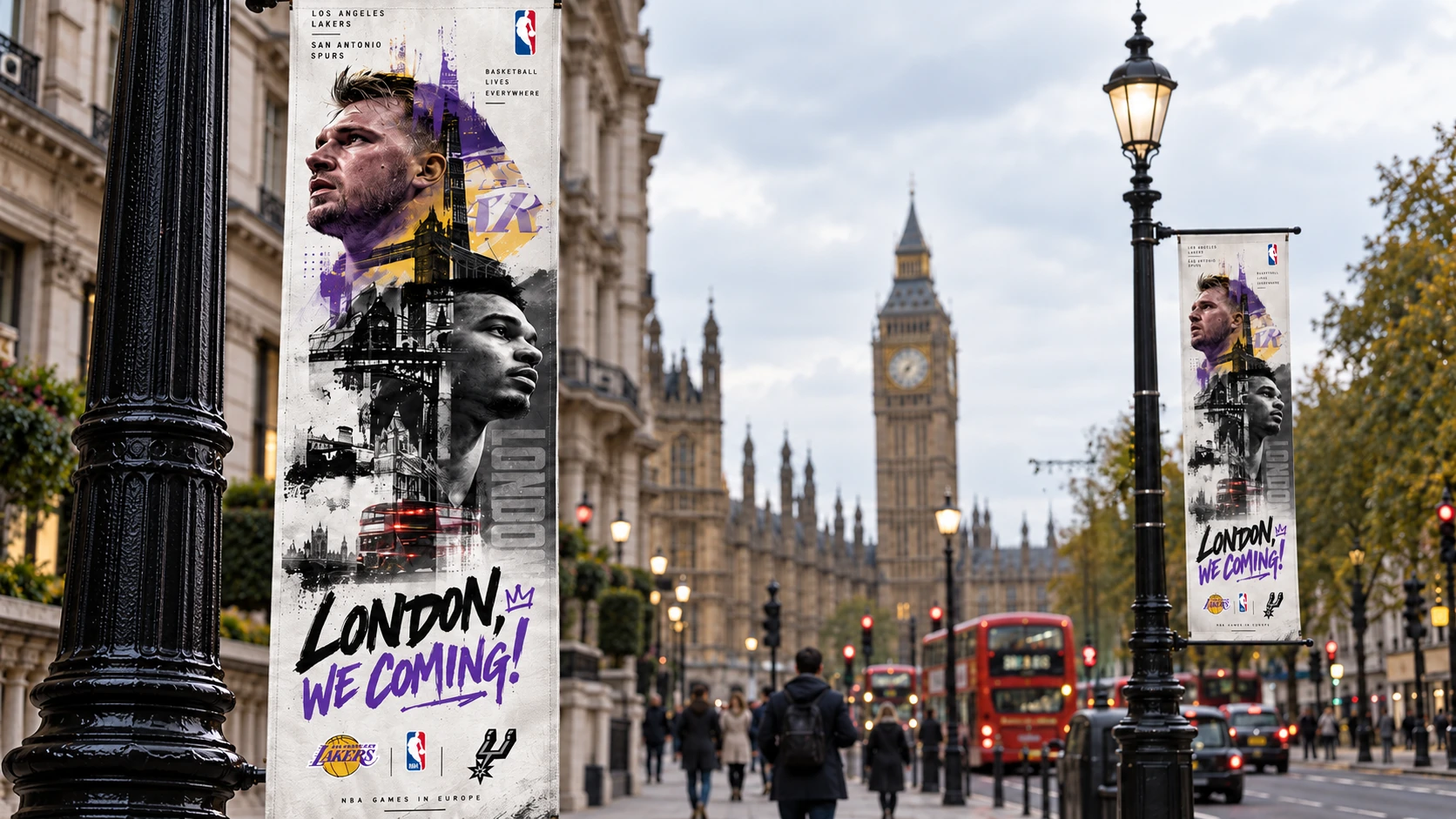London, We Coming! — Sports / Integrated campaign