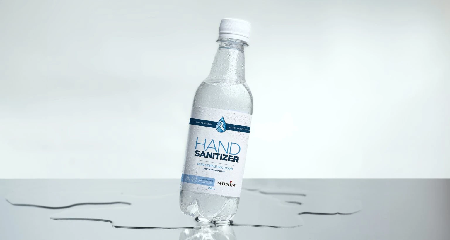 Monin — Hand sanitizer packaging