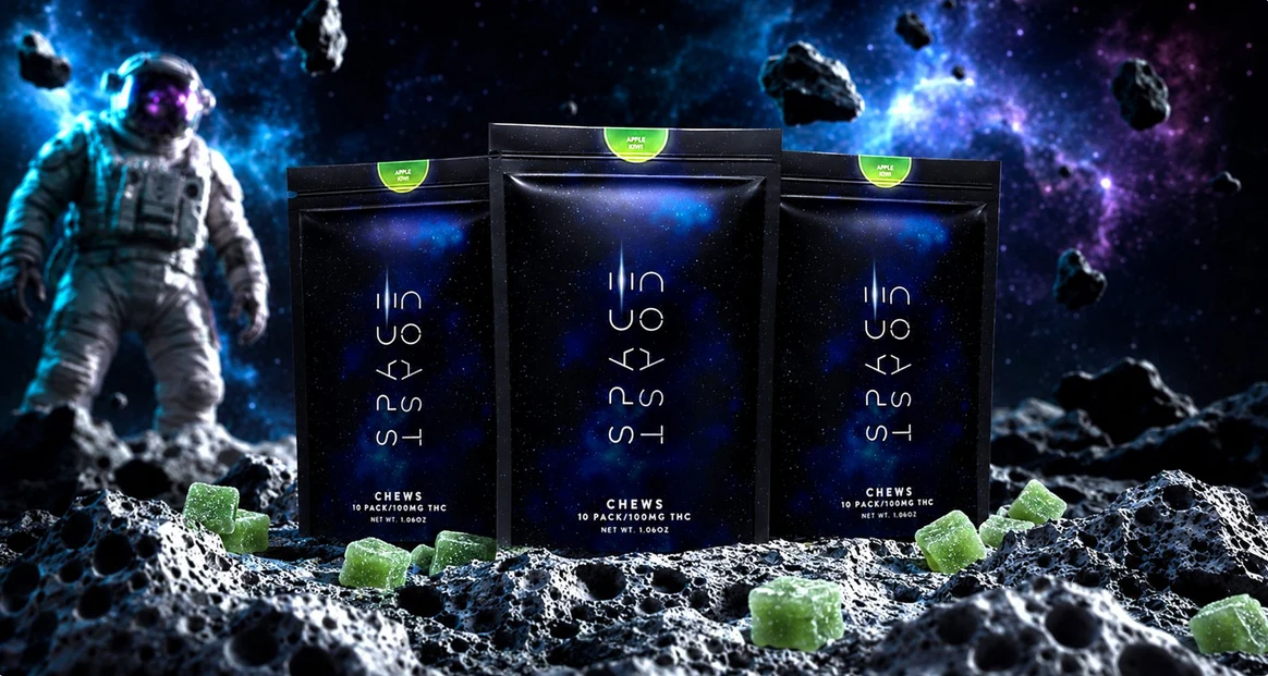Space Coast — CPG / Packaging system / Motion teasers